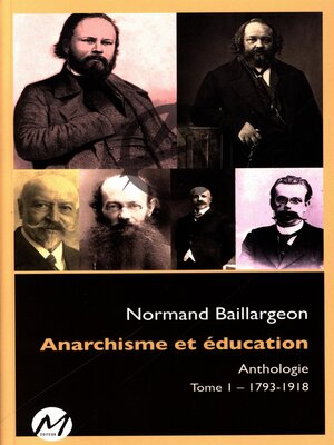 cover image of Anarchisme et éducation Anthologie 01